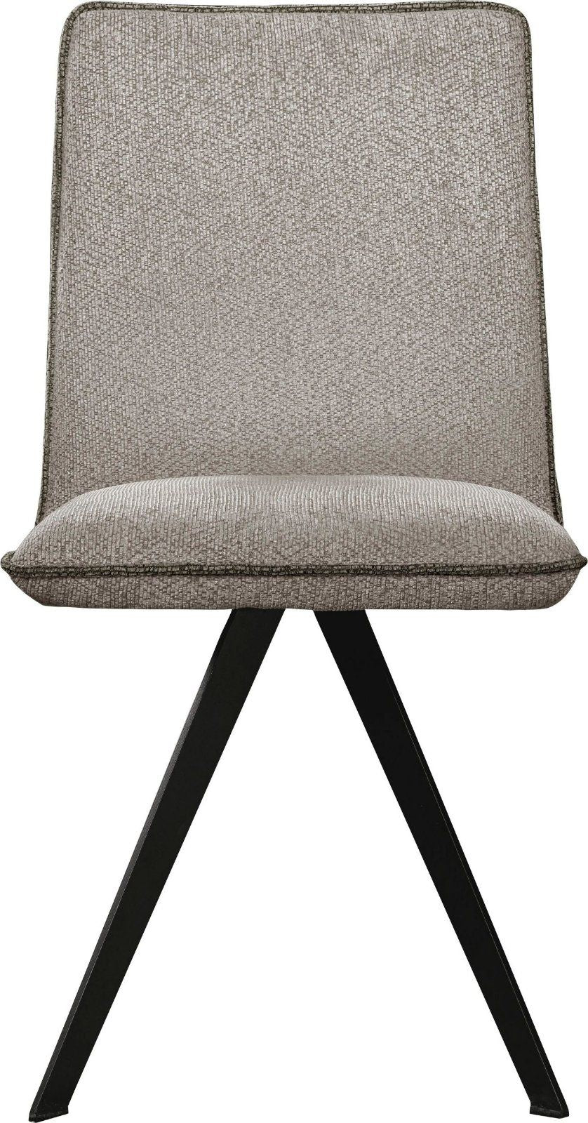 Home affaire Polsterstuhl Mao, Metallgestell hellgrau Creed 9038