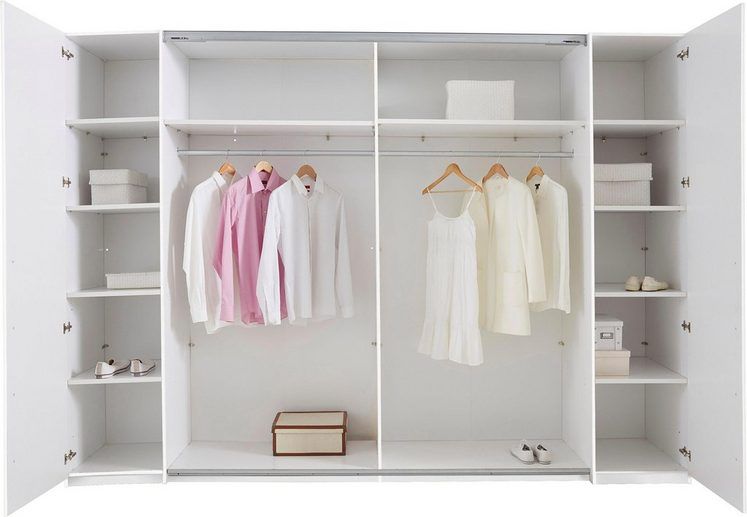 Schwebetürenschrank Mega mit Dreh- und Schwebetüren