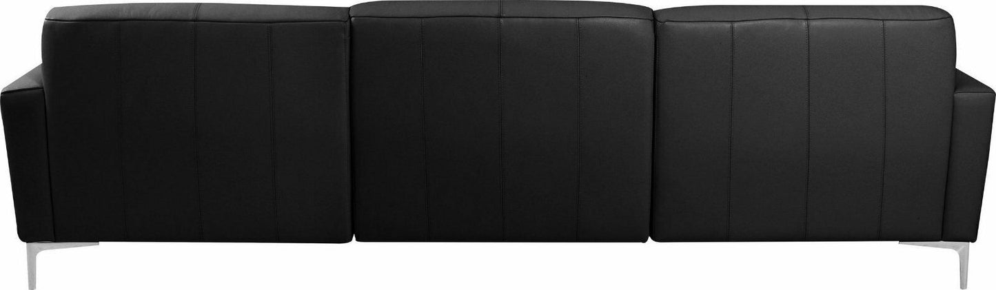 Places of Style Ecksofa »Akron«, modernes Design NaturLEDER®