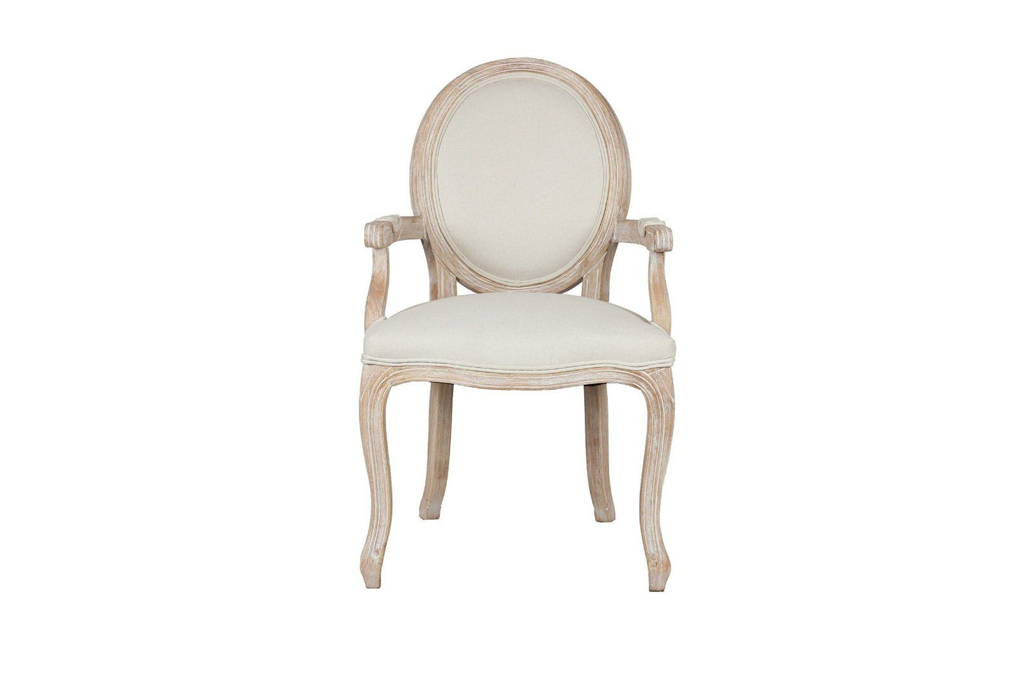 Home&Living Armlehnstuhl »Beatrix«, 8èr Set natur/creme
