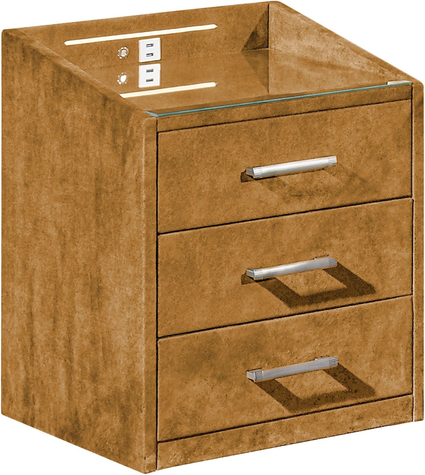 set one by Musterring Nachtkonsole Richmond Farbe: amber