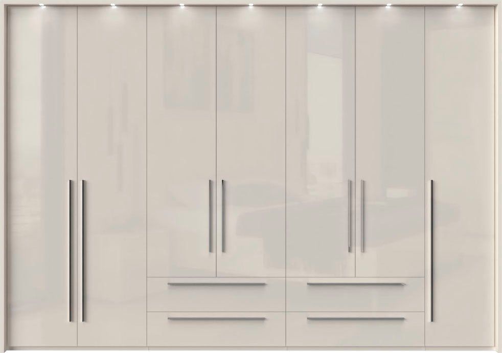 Places of Style Kleiderschrank Piano UV lackiert, hochglänzend