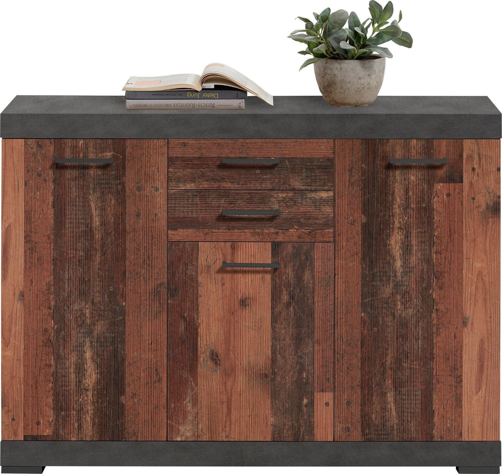 Kommode Bristol 3 in Matera / Old Style dunkel