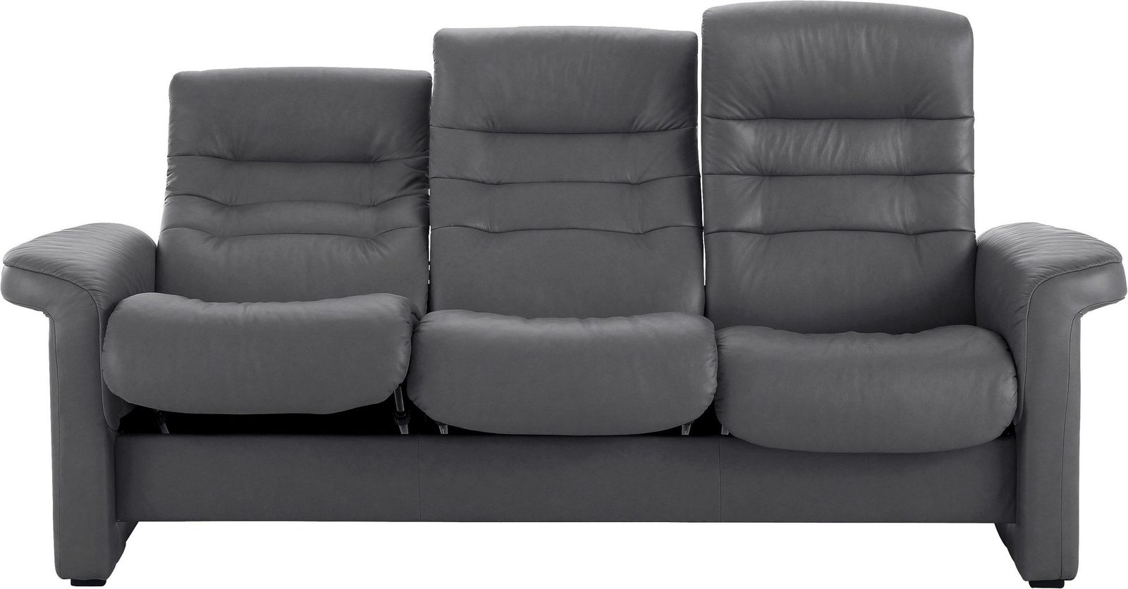 Stressless® 3-Sitzer Sapphire, High Back, inkl. Relaxfunktion, rock PALOMA, Leder PALOMA