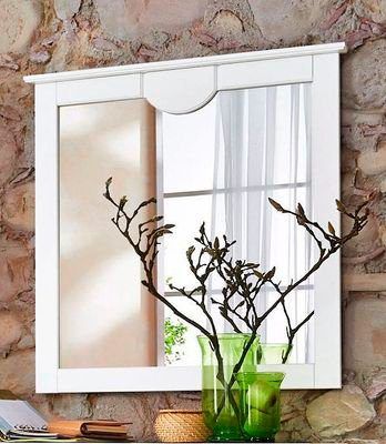 Home affaire Spiegel »Klera« im Landhaus-Stil weiß lackiert