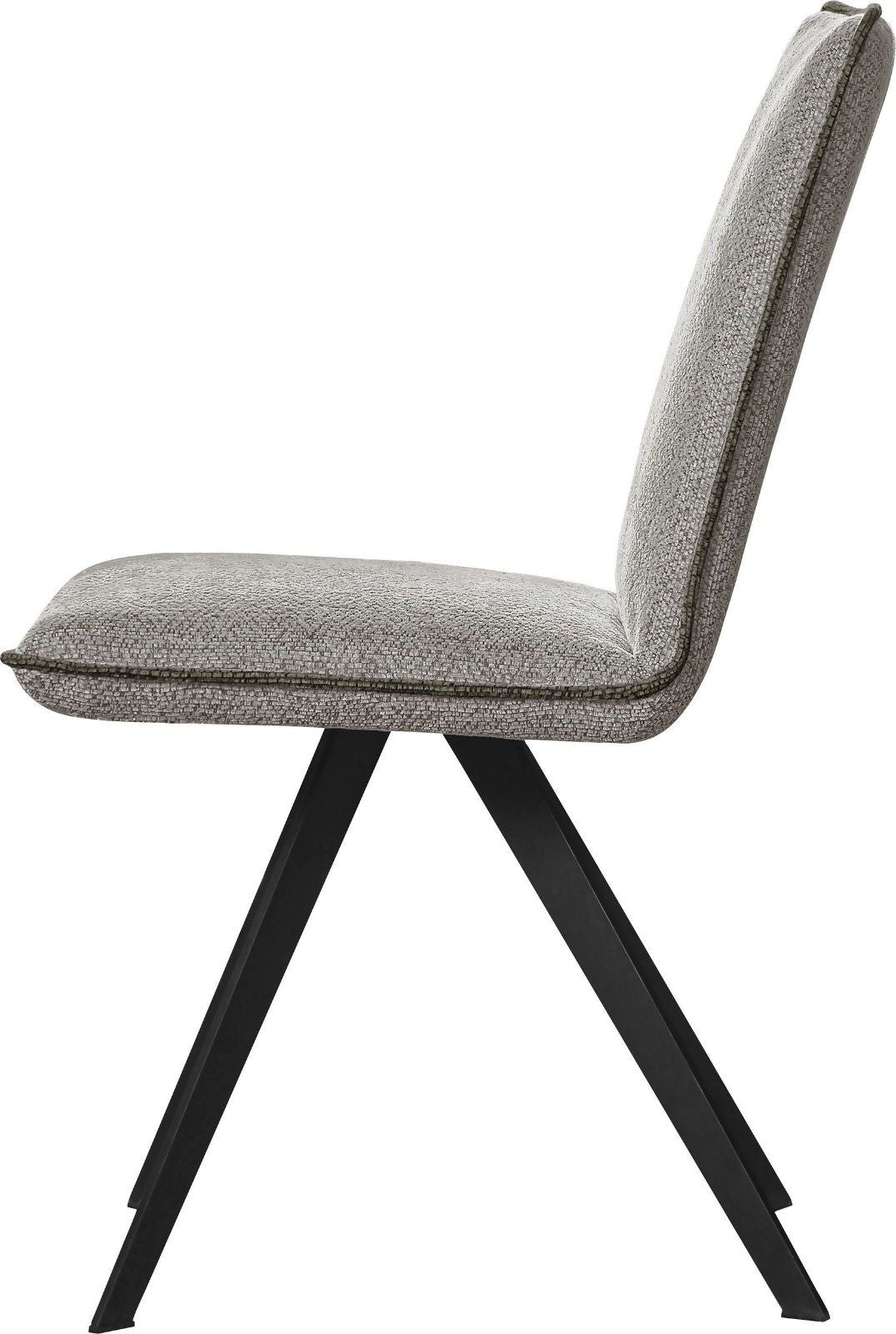 Home affaire Polsterstuhl Mao, Metallgestell hellgrau Creed 9038