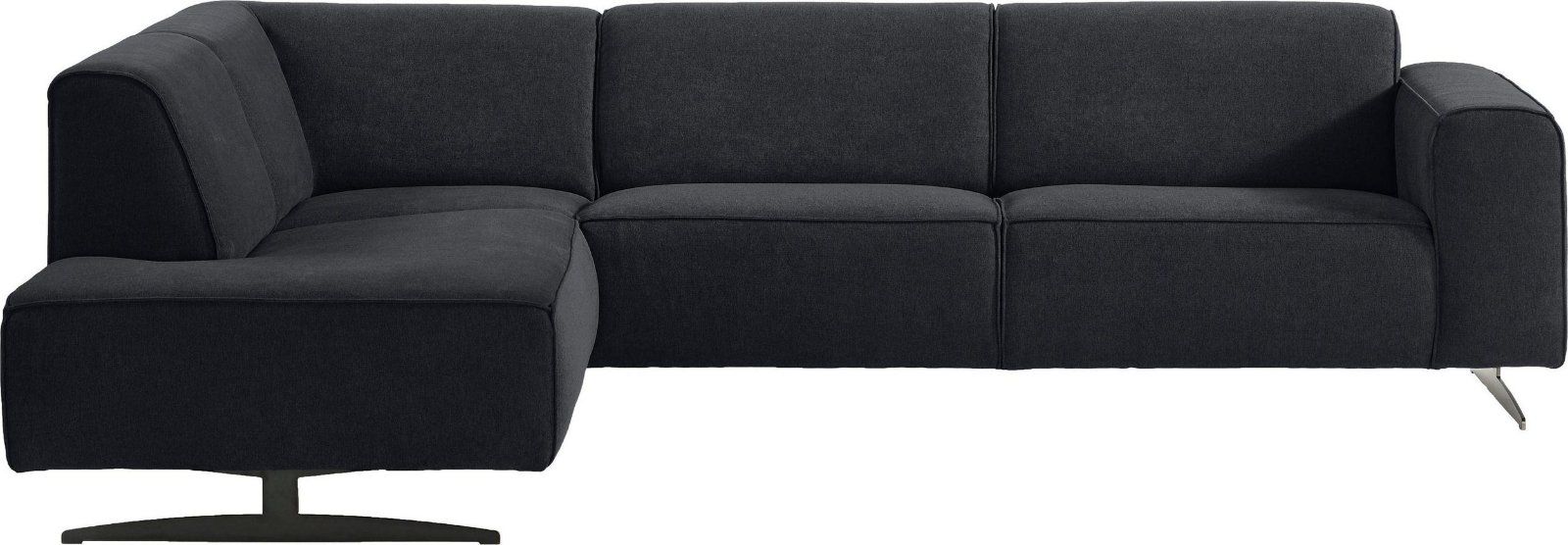 Places of Style Ecksofa Murcia mit Federkern in anthrazit