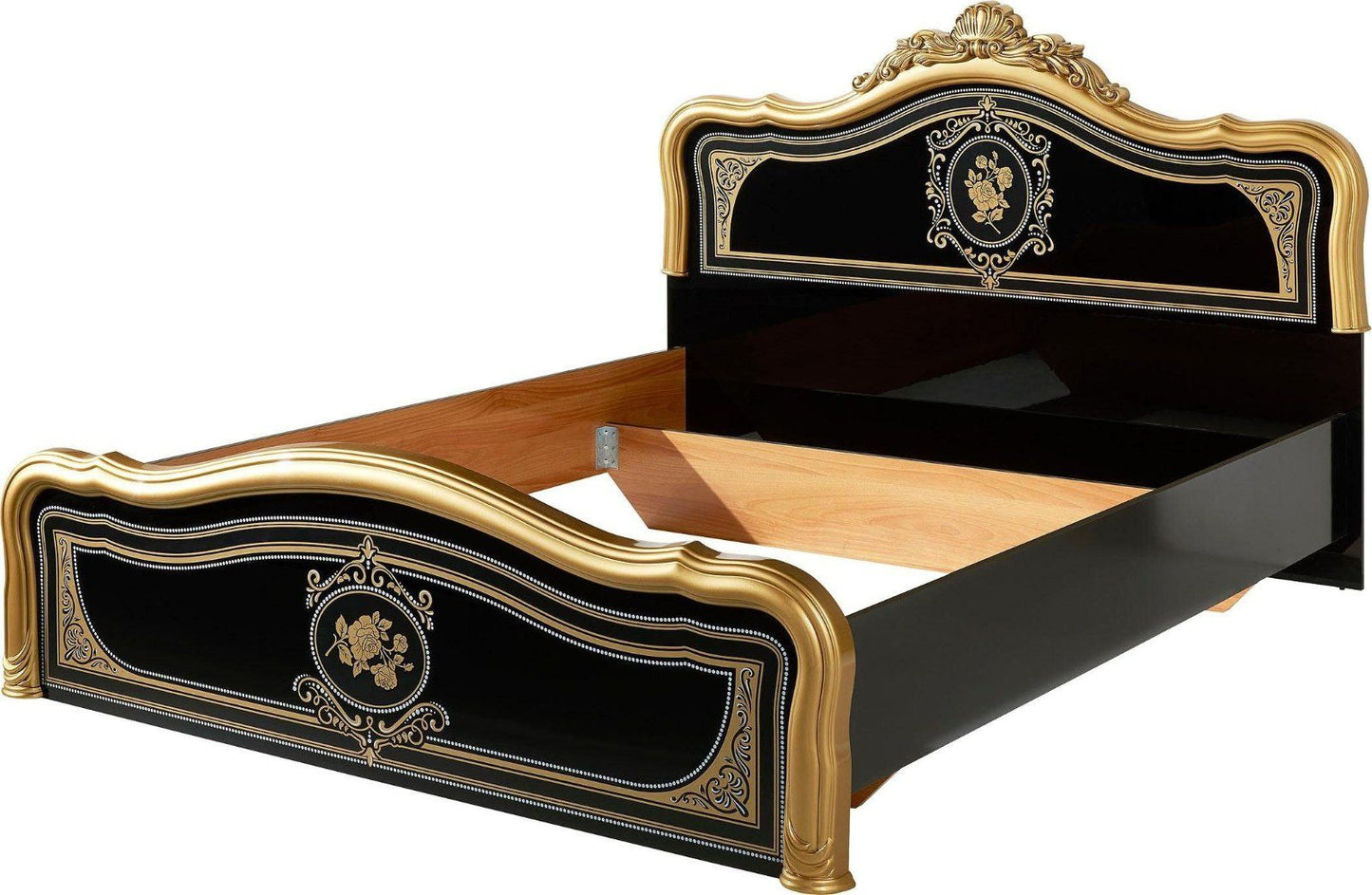 Schlafzimmer-Set »ALICE«, 4-tlg. italienischer Barock-Klassikstil