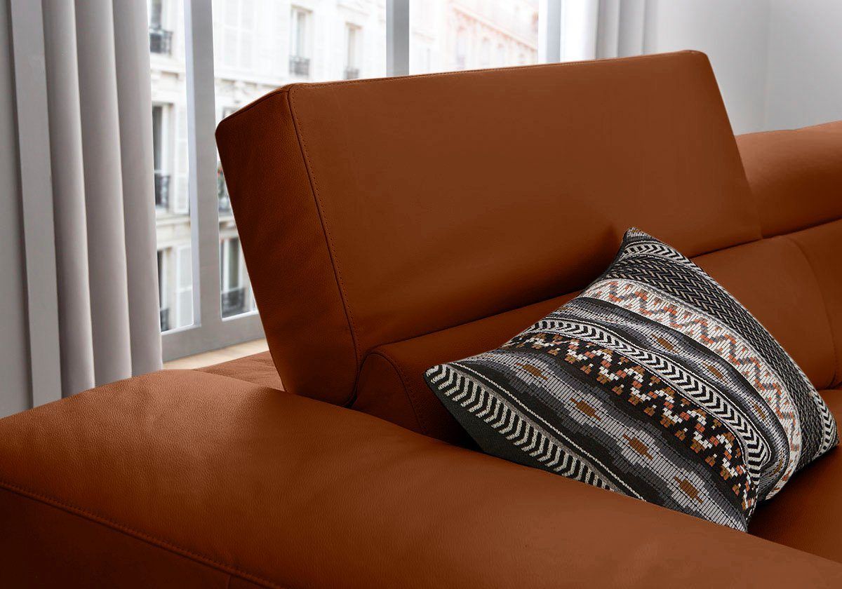 W.SCHILLIG Ecksofa piedroo mit Hocker