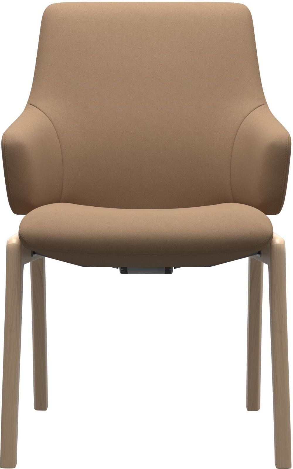 Stressless® Polsterstuhl Laurel, 3er Set, Low Back mit Armlehne, Microfaser, sandfarben