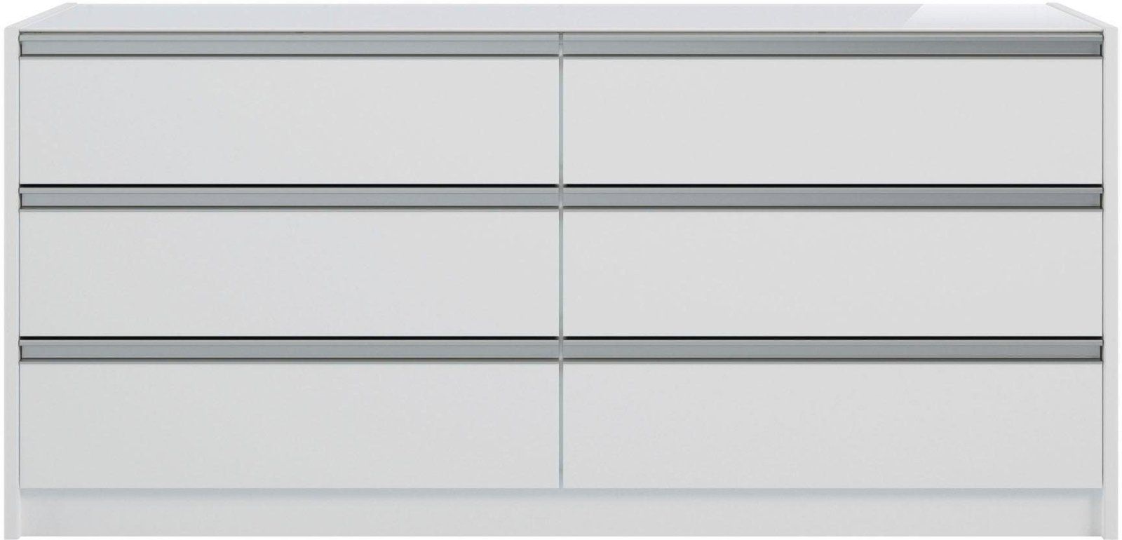 INOSIGN Kommode »Skyline«, Breite 143 cm Farbe: weiß