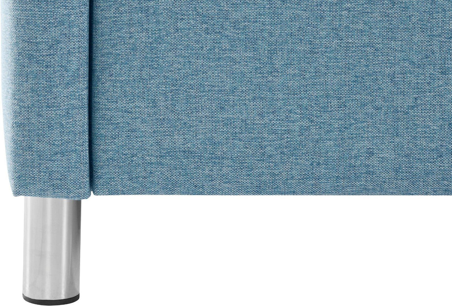 Ecksofa »Manlius«, mit Schlaffunktion, Struktur blau-grün