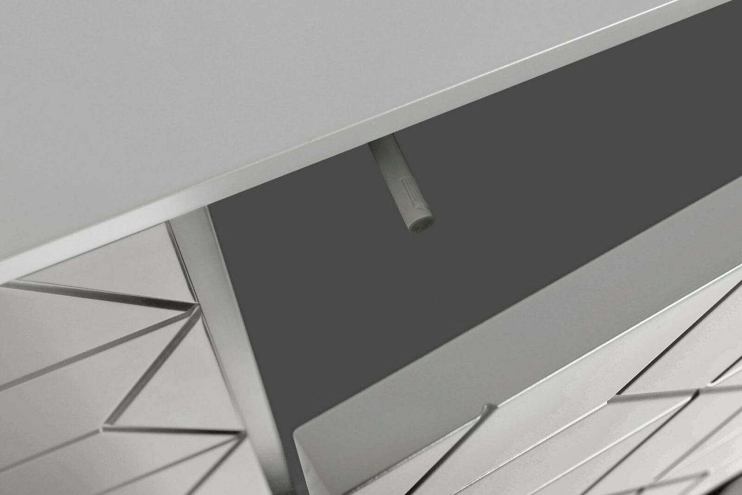 Villeroy & Boch Highboard »AMARA CARRÉ«, Lack light grey