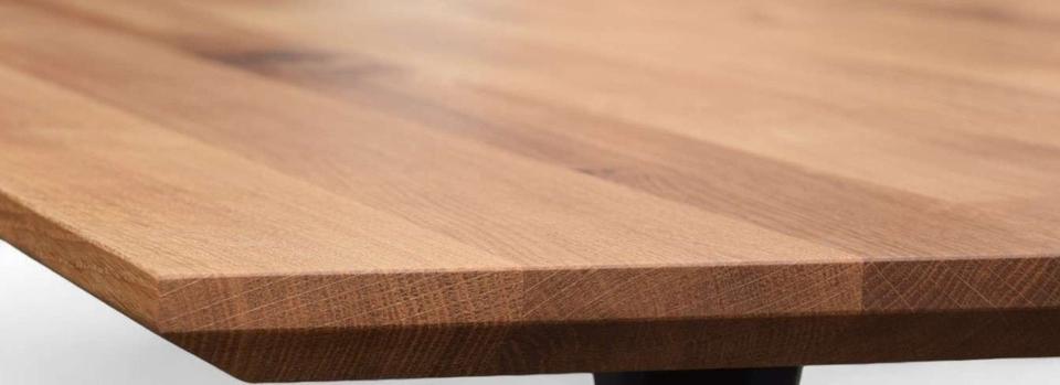 Esstisch,Küchentisch »Talwiese« Wildeiche massiv geölt 180cm