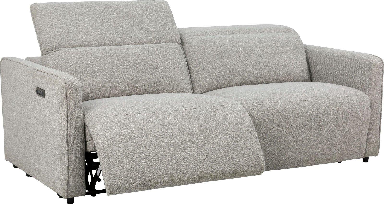 2-Sitzer KYLLY, XXL (208 cm) elektrische Relax- und Liegefunktion