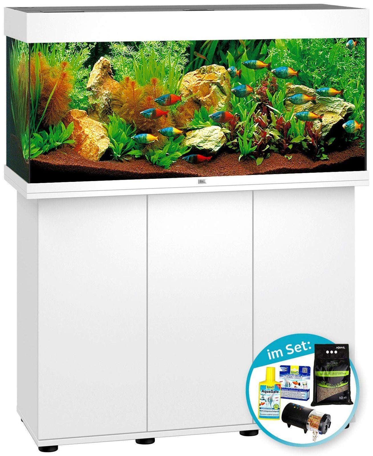 JUWEL Aquarien-Set Rio 180 LED ,Inkl. Starter-Set