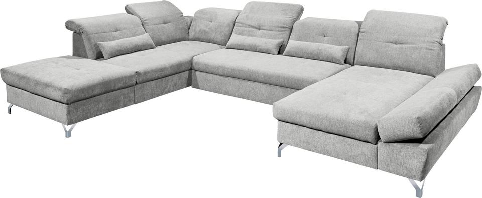 Wohnlandschaft »Melfi«mit Bettfunktion & Kopfteilverstellung