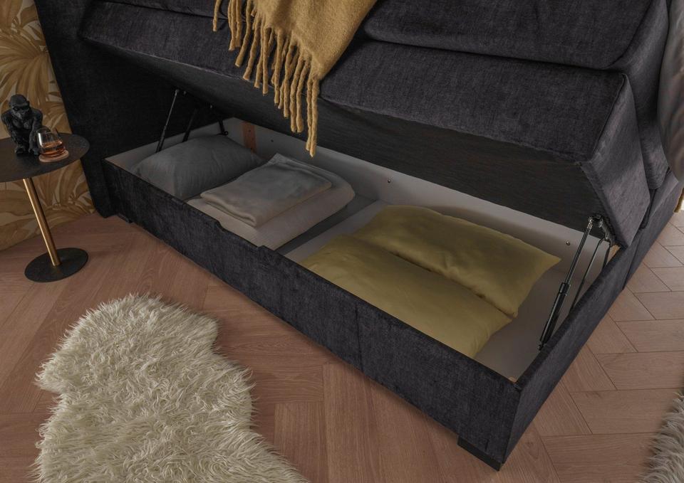 Boxspringbett »Fanes« 180x200cm mit Komforteinstiegshöhe von 73cm