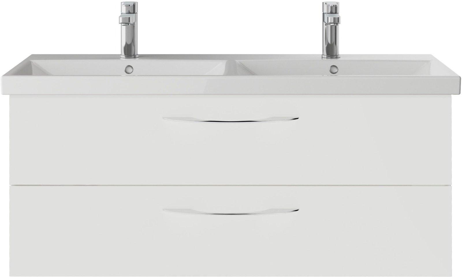 Badmöbel-Set Pelipal Serie 4035 2-teilig mit LED-Spiegelschrank