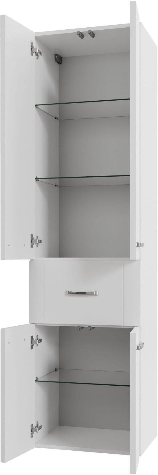 SAPHIR Hochschrank Pelipal Serie 3006 in Weiß Hochglanz