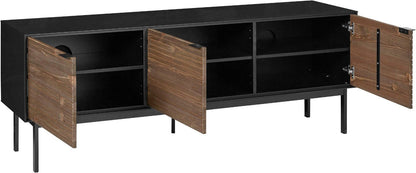 andas Lowboard SOMA, designed by Morten Georgsen, Massivholzfront