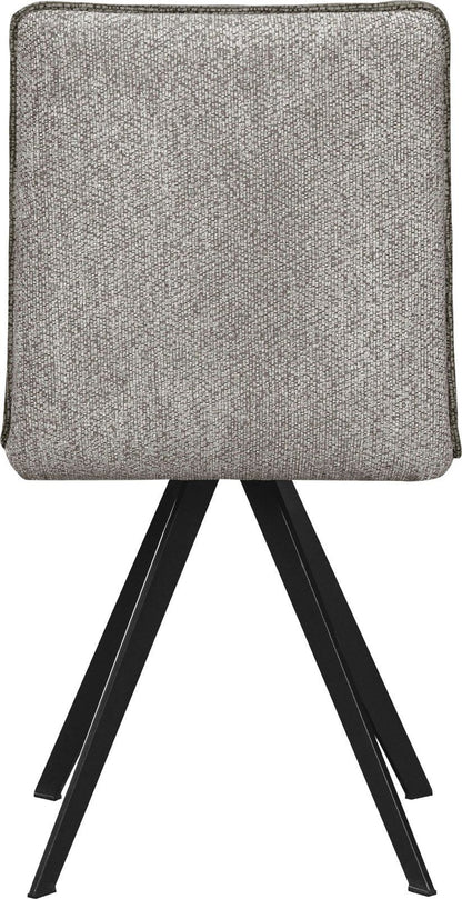 Home affaire Polsterstuhl Mao, Metallgestell hellgrau Creed 9038
