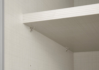 STAUD Schwebetürenschrank Sinfonie Plus Mit Spiegeltür Weiß Dekor