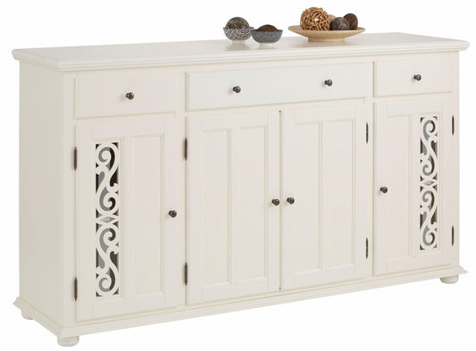 Home affaire Sideboard »Arabeske« mit dekorativen Fräsungen