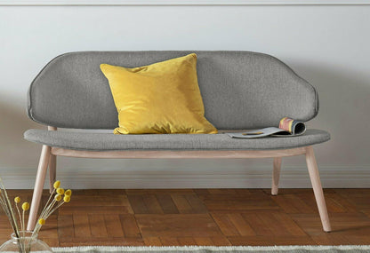 andas Sofa »Sporring«, Sofabank mit einer gebogenen Rückenlehne