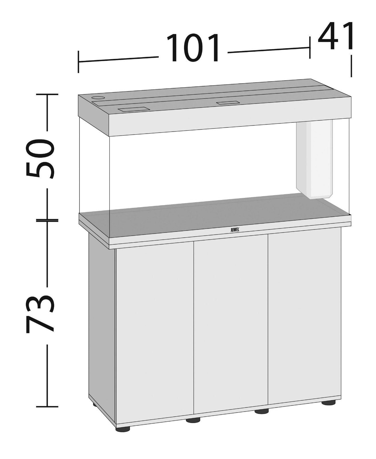 JUWEL Aquarien-Set Rio 180 LED ,Inkl. Starter-Set