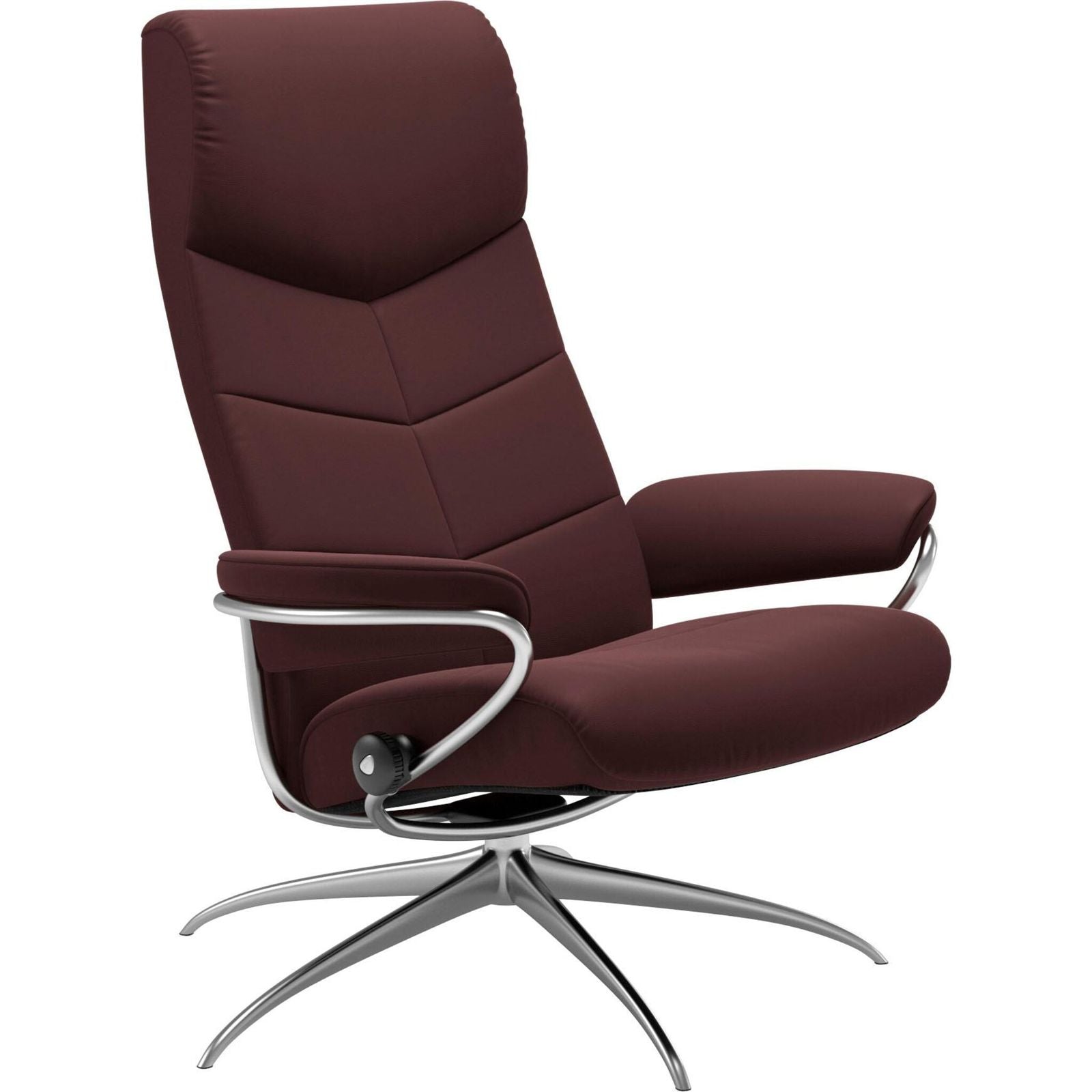 Stressless® Relaxsessel Dublin in bordeau BATICK, Star Base