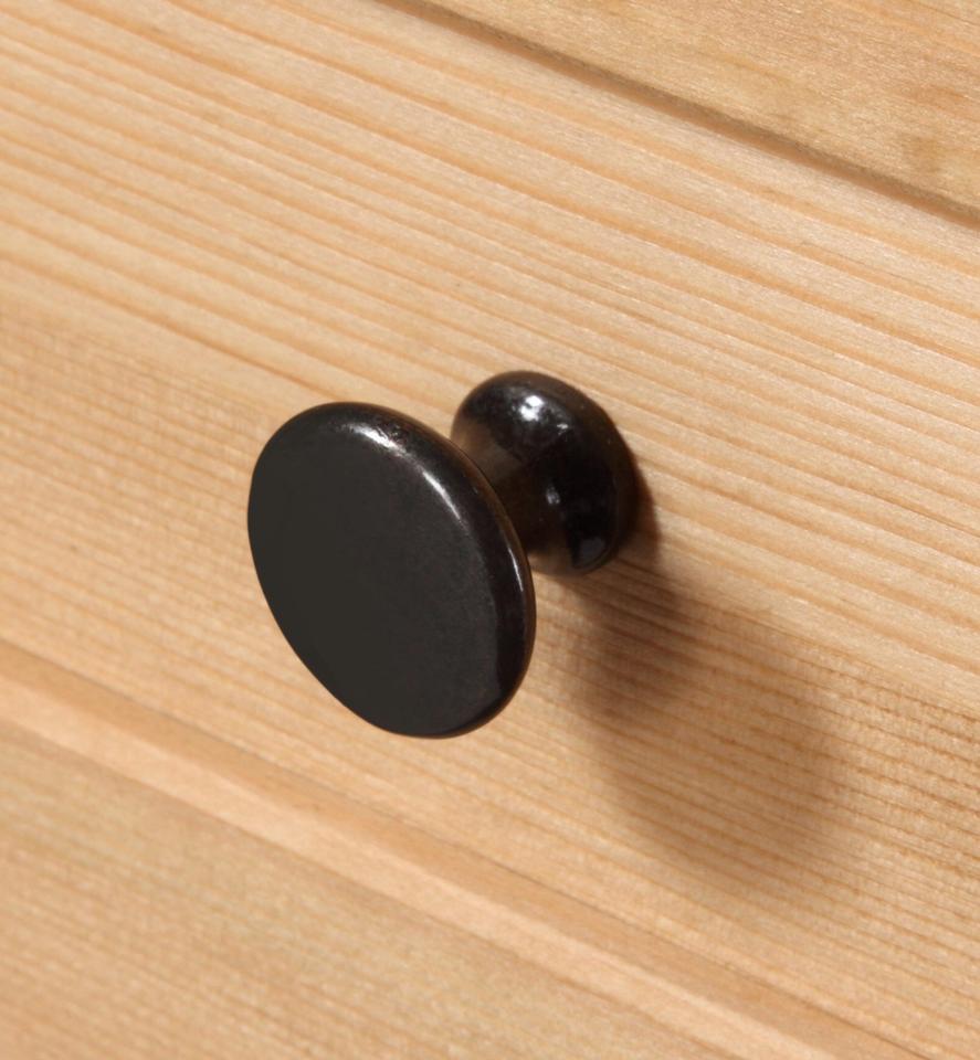 Hochschrank »Sylt« im Landhaus-Stil,aus Massivholz natur