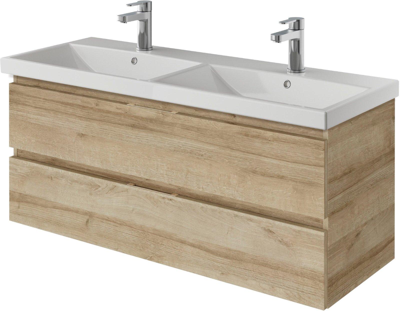 Badmöbel-Set Serie 4035 2-teilig mit LED-Spiegelschrank