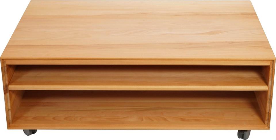 Couchtisch »Planten« 110x70 cm aus Massivholz-Kernbuche