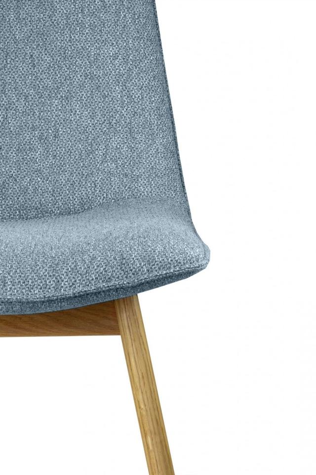 Esszimmerstühle »Ramon« 4er-Set Webstoff hellblau