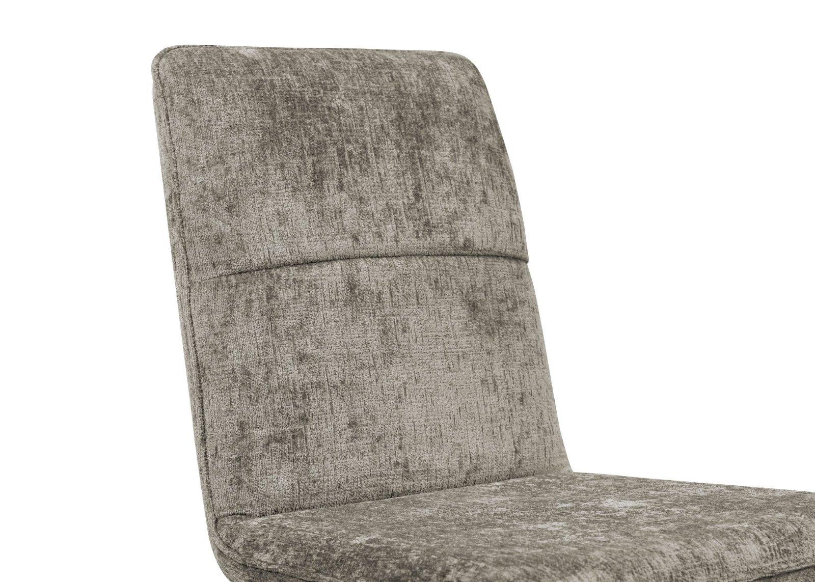 Stuhl-Set 4 Stück Louise aus massiver Eiche in Silver Lining