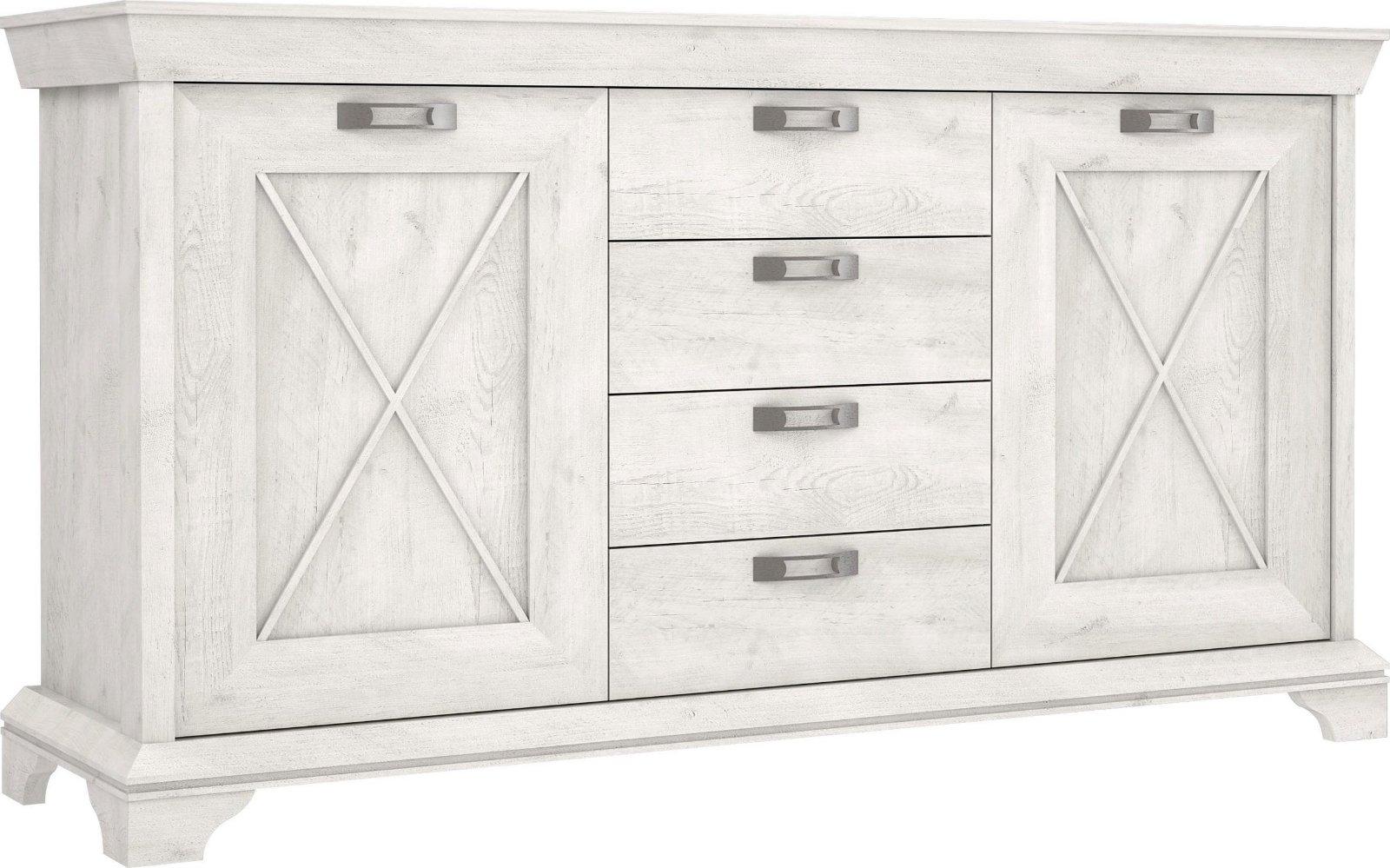 Sideboard Kashmir in Pinia Weiss