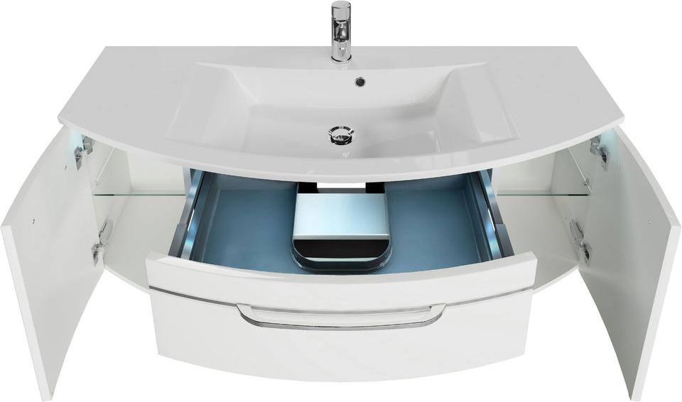 Waschtisch Unterschrank »Serie 7045« mit Mineralmarmor von Saphir