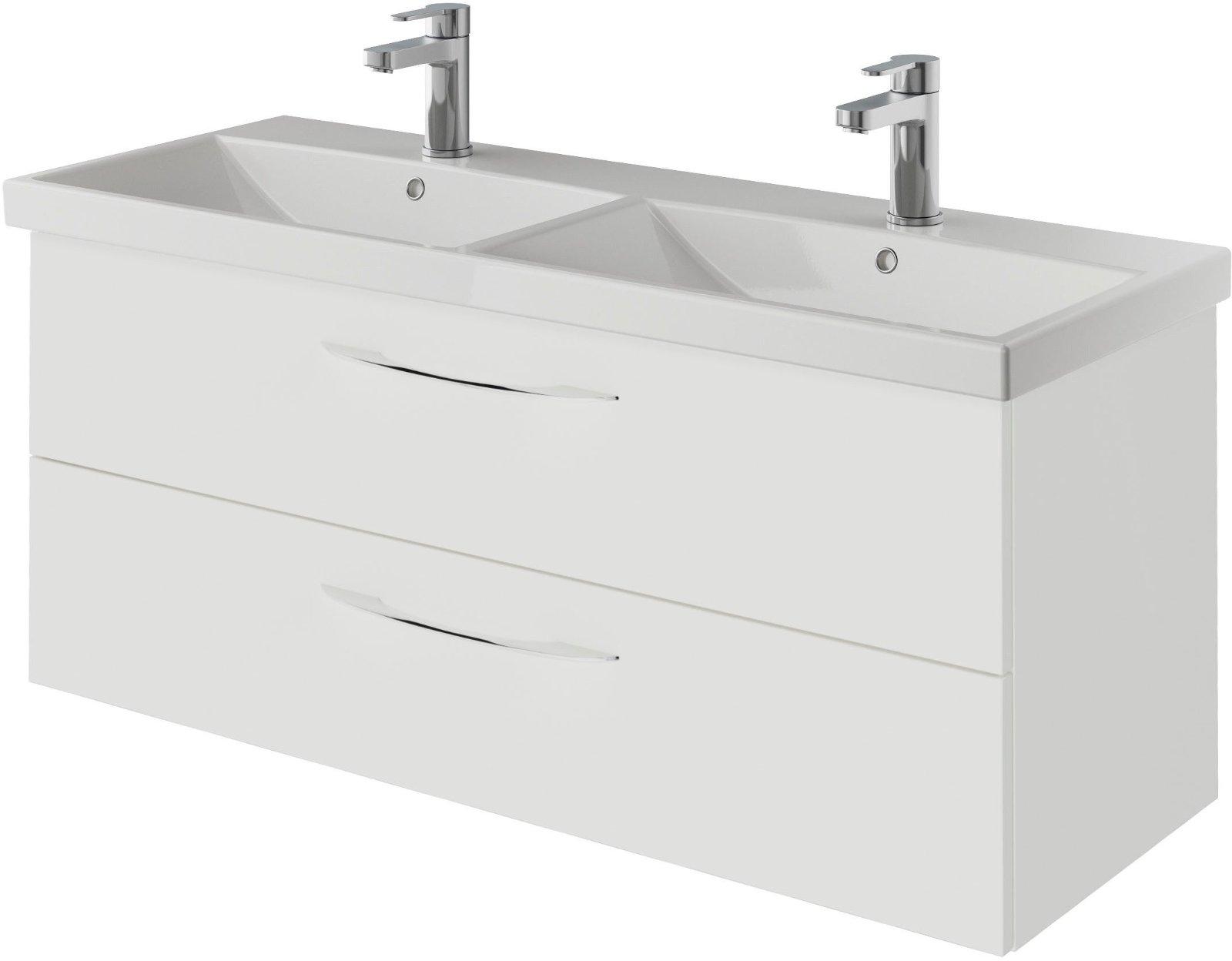 Badmöbel-Set Pelipal Serie 4035 2-teilig mit LED-Spiegelschrank