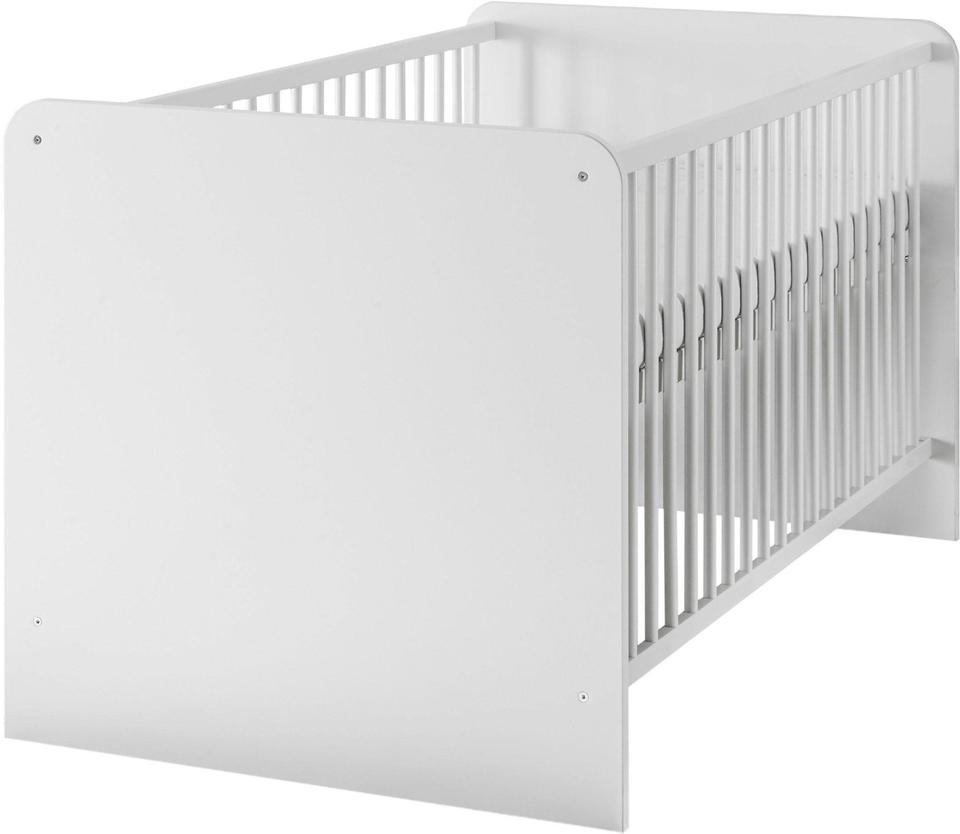 Babyzimmer-Set, 3-tlg., Bett, Wickelkommode, Schrank