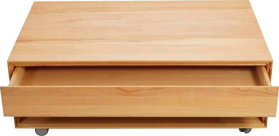 Couchtisch »Planten« 110x70 cm aus Massivholz-Kernbuche