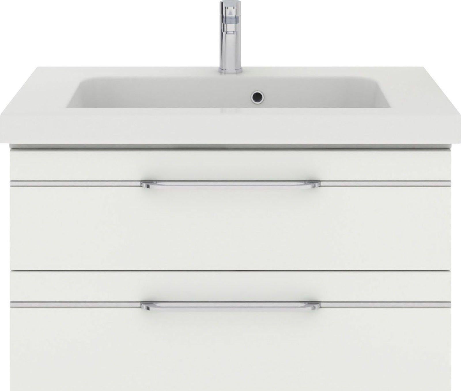 Badmöbel-Set Balto Sprint 2-teilig, 2-teilig Weiß Hochglanz