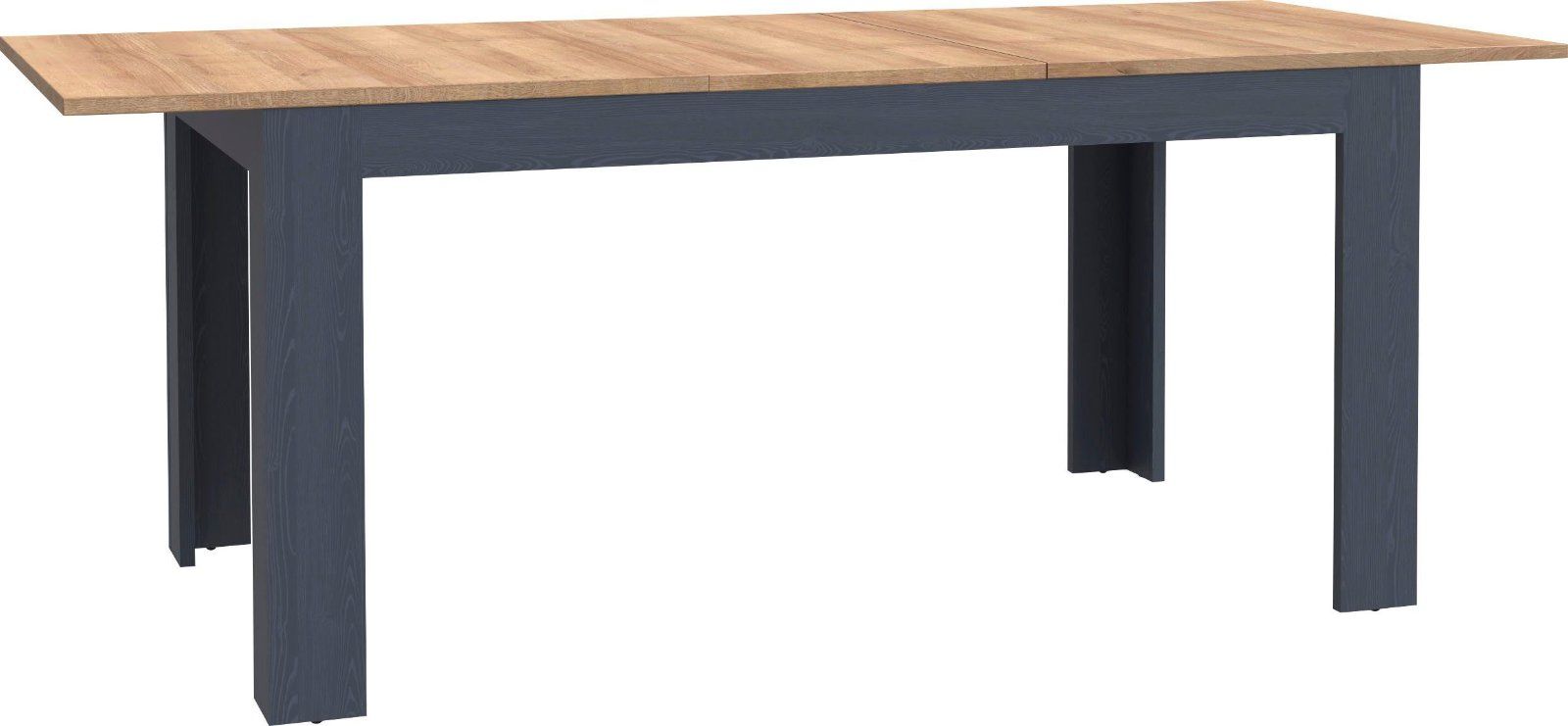 Esstisch »Bohol«, Breite 160-206 cm Riviera Oak / Navy Oak