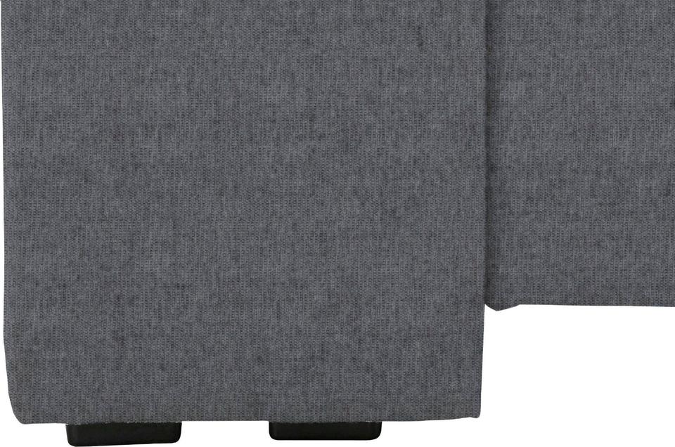 Ecksofa "Roma L" Dauerschlaffunktion, mit Unterfederung