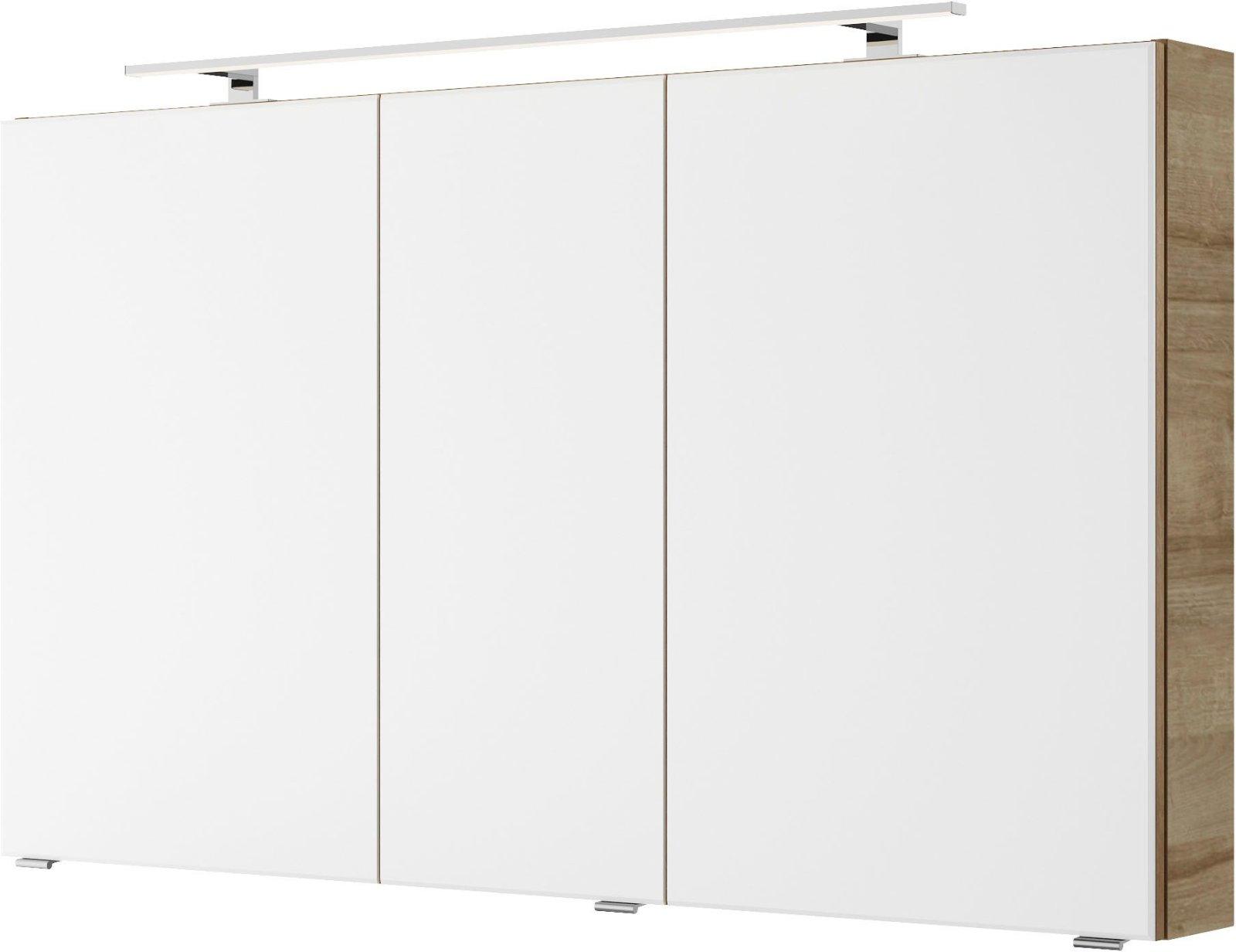 Badmöbel-Set Serie 4035 2-teilig mit LED-Spiegelschrank