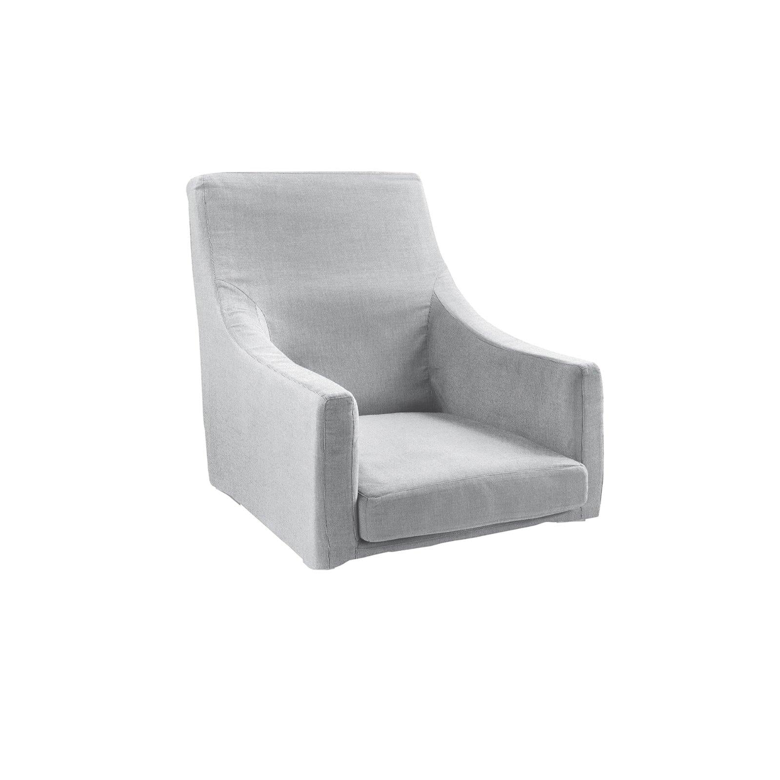 Polsterstuhl-Set VIGO, 4Stück für Outdoor geeignet,hellgrau