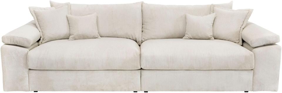 Big-Sofa »Soft&Cosy XL« Mega-Sofa, Cord cream