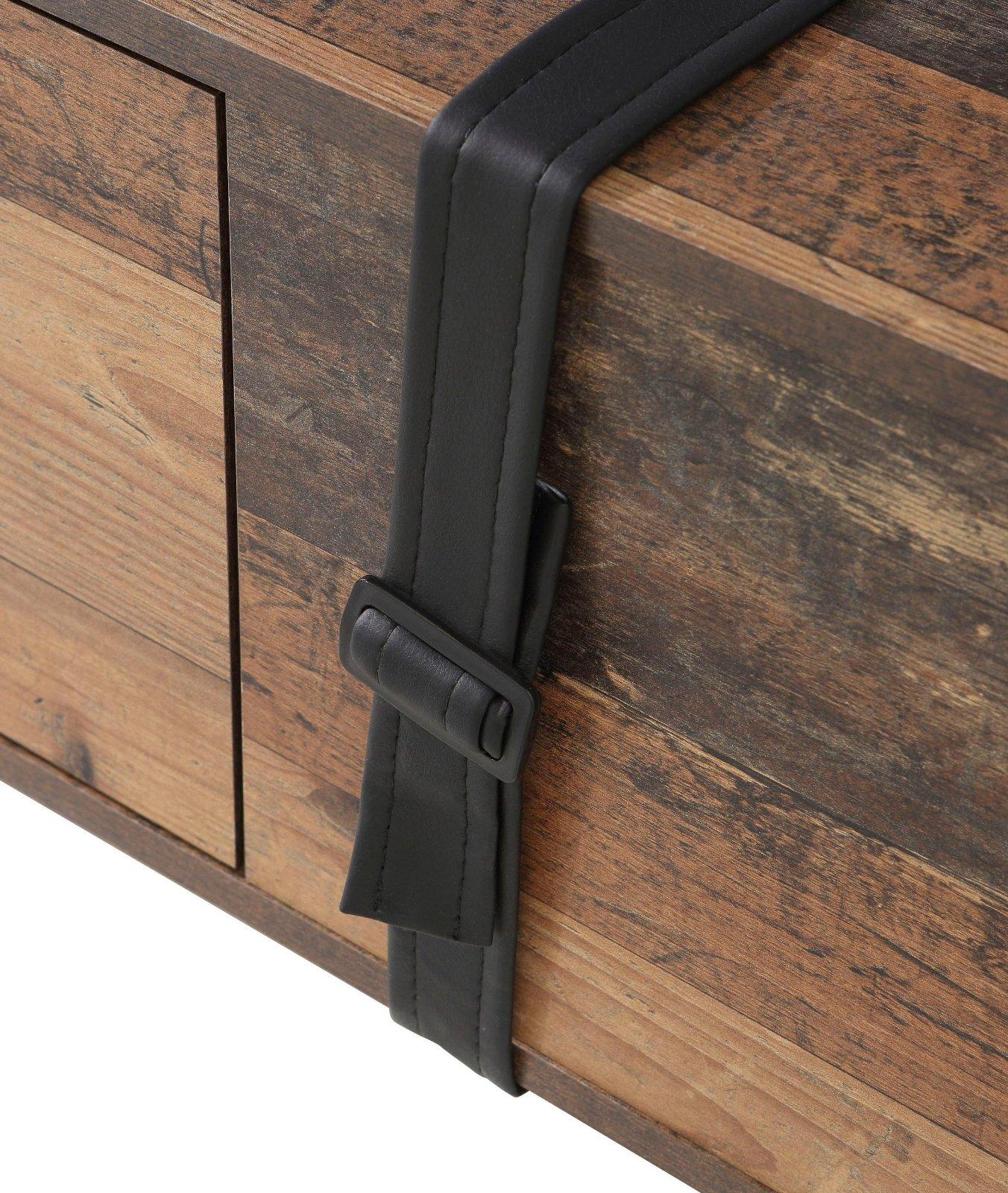 Couchtisch »Fobya« auf Rollen in Old Wood Vintage