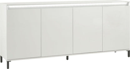 INOSIGN Sideboard Genio, Breite 184 cm, mit wendbarer Blende, Hochglanzlackierung