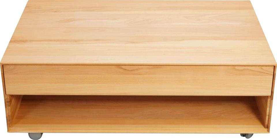 Couchtisch »Planten« 110x70 cm aus Massivholz-Kernbuche